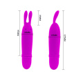 Pretty Conejo Vibrador Dildo Sex Toy para Mujeres Ij-S10102